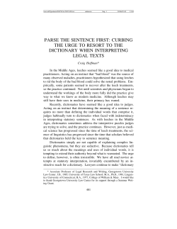 parse the sentence first: curbing the urge to resort to the dictionary