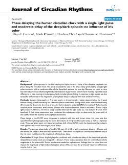 Phase delaying the human circadian clock with a single light pulse