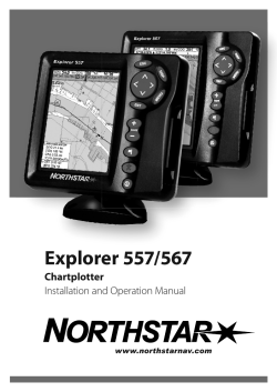 Explorer 557/567 - NORTHSTAR | Marine Electronics