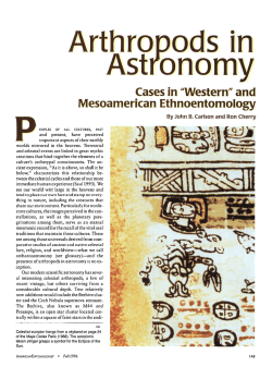 Arthropods in Astronomy