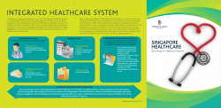 Building a Healthy Nation - National Medical Research Council
