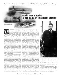 Ponce de Leon WWII - US Lighthouse Society