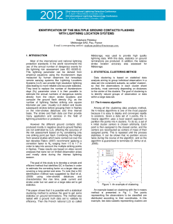 identification of the multiple ground contacts flashes with