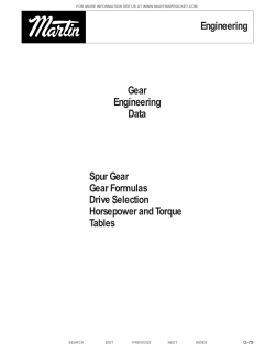 Engineering Gear Engineering Data Spur Gear Gear Formulas Drive