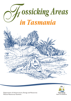 ossicking Areas - Mineral Resources Tasmania