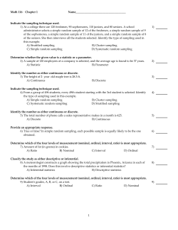 Math 116 - Chapter 1