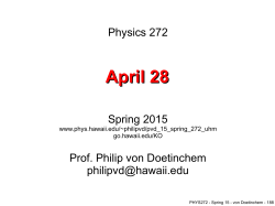 Physics 272