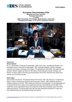 European Documentary Film