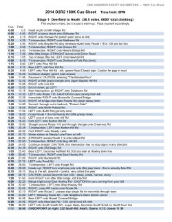 2014 D2R2 180K Cue Sheet