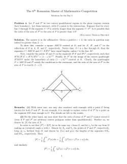 The 6th Romanian Master of Mathematics Competition