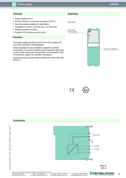 LB9006C Power supply Connection Assembly Function Features