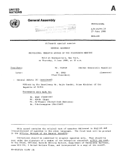 General Assembly - International Panel on Fissile Materials