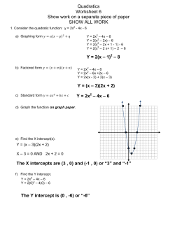 FOM11 UNIT 5 WS#6 KEY