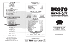 MOJO BBQ - A Southern Blues BBQ Kitchen