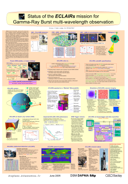 The ECLAIRs micro-satellite for gamma