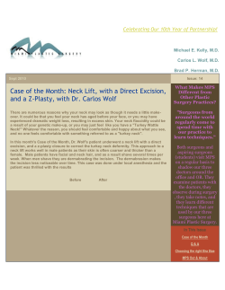 Case of the Month: Neck Lift, with a Direct