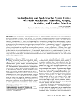 Inbreeding, Purging, Mutation, and Standard Selection