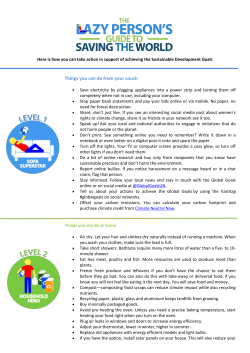 Things you can do from your couch