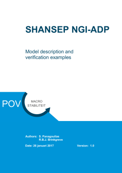shansep ngi-adp - POV Macrostabiliteit