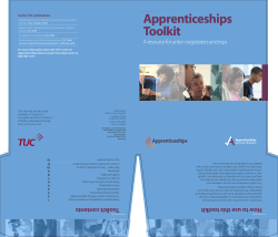 Apprenticeships Toolkit
