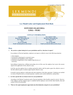 estudio olaechea lima &ndash; peru