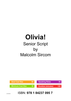 Olivia! - Musicline Publications