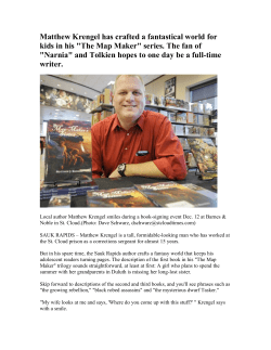 Matthew Krengel has crafted a fantastical world for kids in his "The