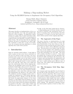 Making a Map-making Robot: