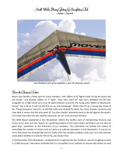 May 2012 - North Wales Hang Gliding and Paragliding Club