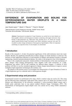 Difference Of Evaporation and Boiling for Heterogeneous Water