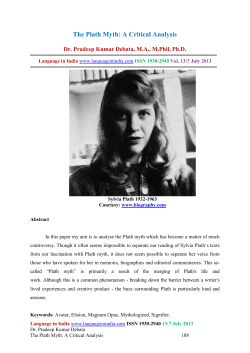 The Plath Myth: A Critical Analysis