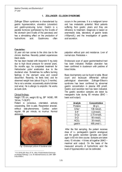 Determination of gastric juice acidity