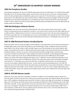 50 anniversary ed murphey award winners