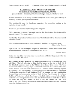 pdf - Saint + Elizabeth + Ann + Seton + Parish