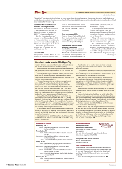 Herefords make way to Mile High City