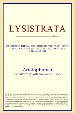LYSISTRATA