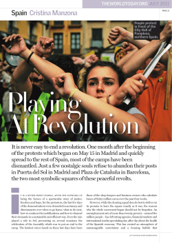 Playing at revolution