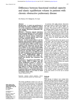 Difference between functional residual capacity and