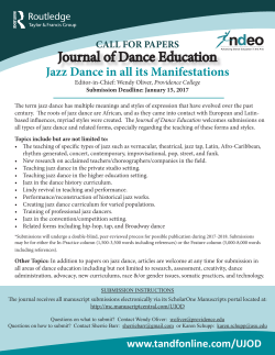 Call for Papers