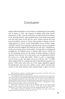 Conclusion - ANU Press