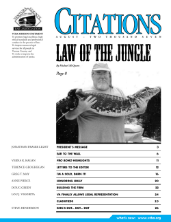 August - Ventura County Bar Association