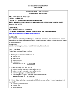 biology partnership grant - Gulf Coast State College