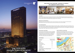 DISCOVER YOUR DYNAMIC GATEWAY IN SEOUL