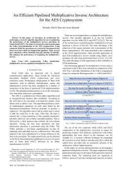 An Efficient Pipelined Multiplicative Inverse Architecture for the