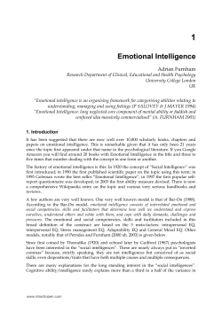 Emotional Intelligence