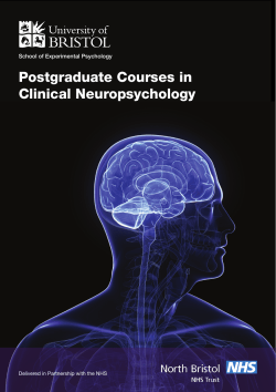 Postgraduate Courses in Clinical Neuropsychology
