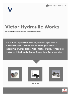 Victor Hydraulic Works