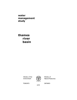 Thames River Basin Study
