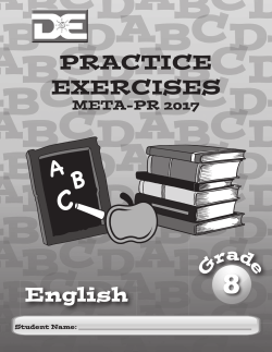 English EXERCISES PRACTICE