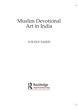 Sample Pages - Muslim Devotional Art in India
